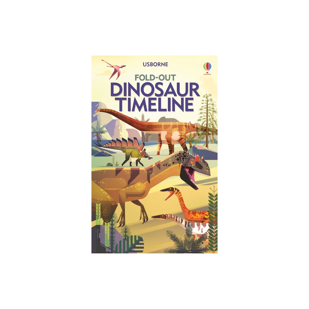 Usborne Publishing Ltd Fold-Out Dinosaur Timeline (bok, board book, eng)