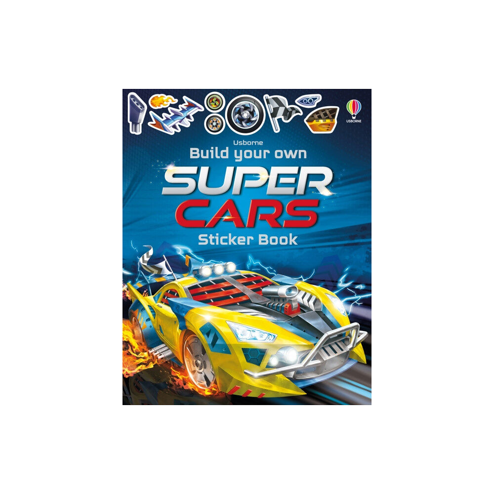 Usborne Publishing Ltd Build Your Own Supercars Sticker Book (häftad, eng)