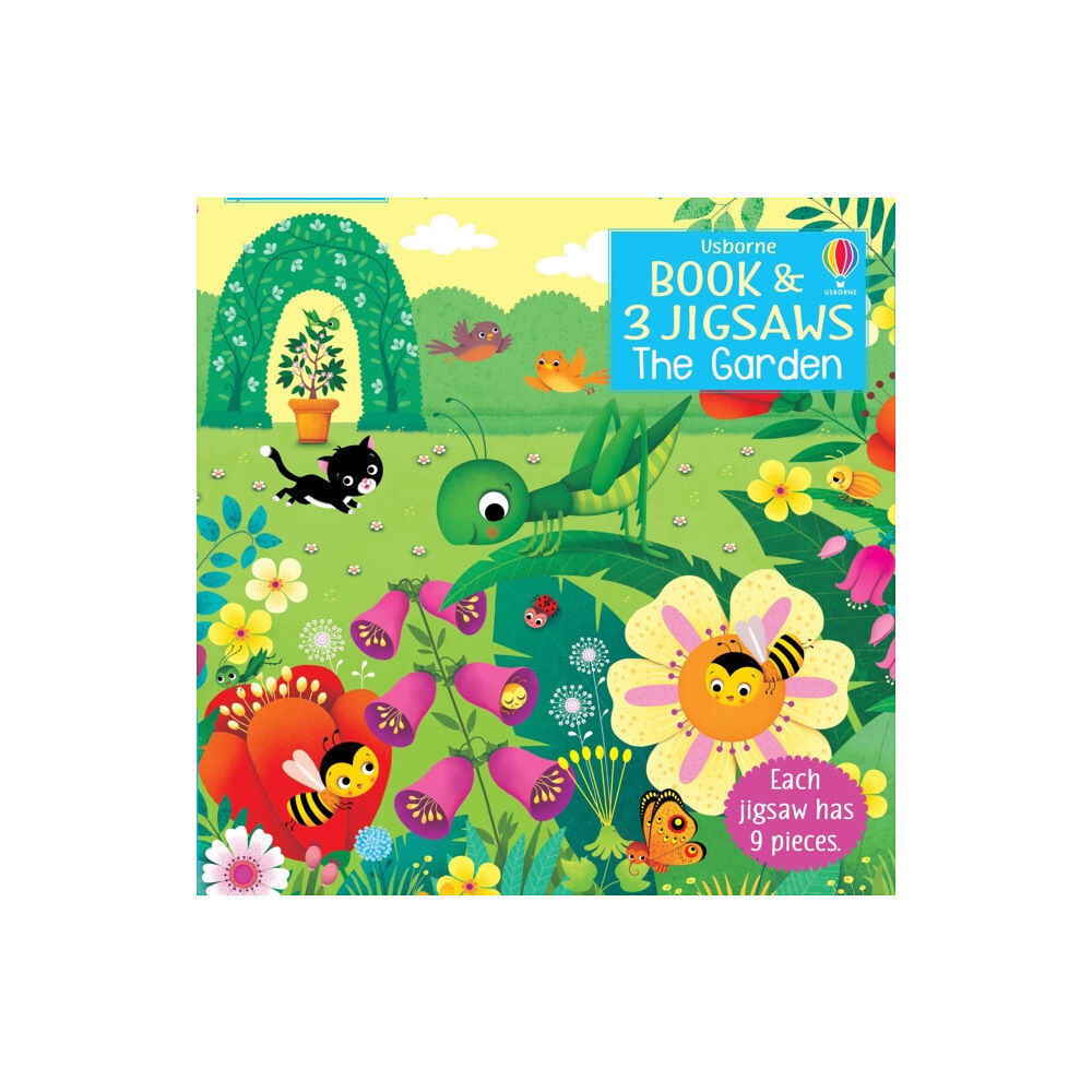 Usborne Publishing Ltd Usborne Book and 3 Jigsaws: The Garden (bok, board book, eng)