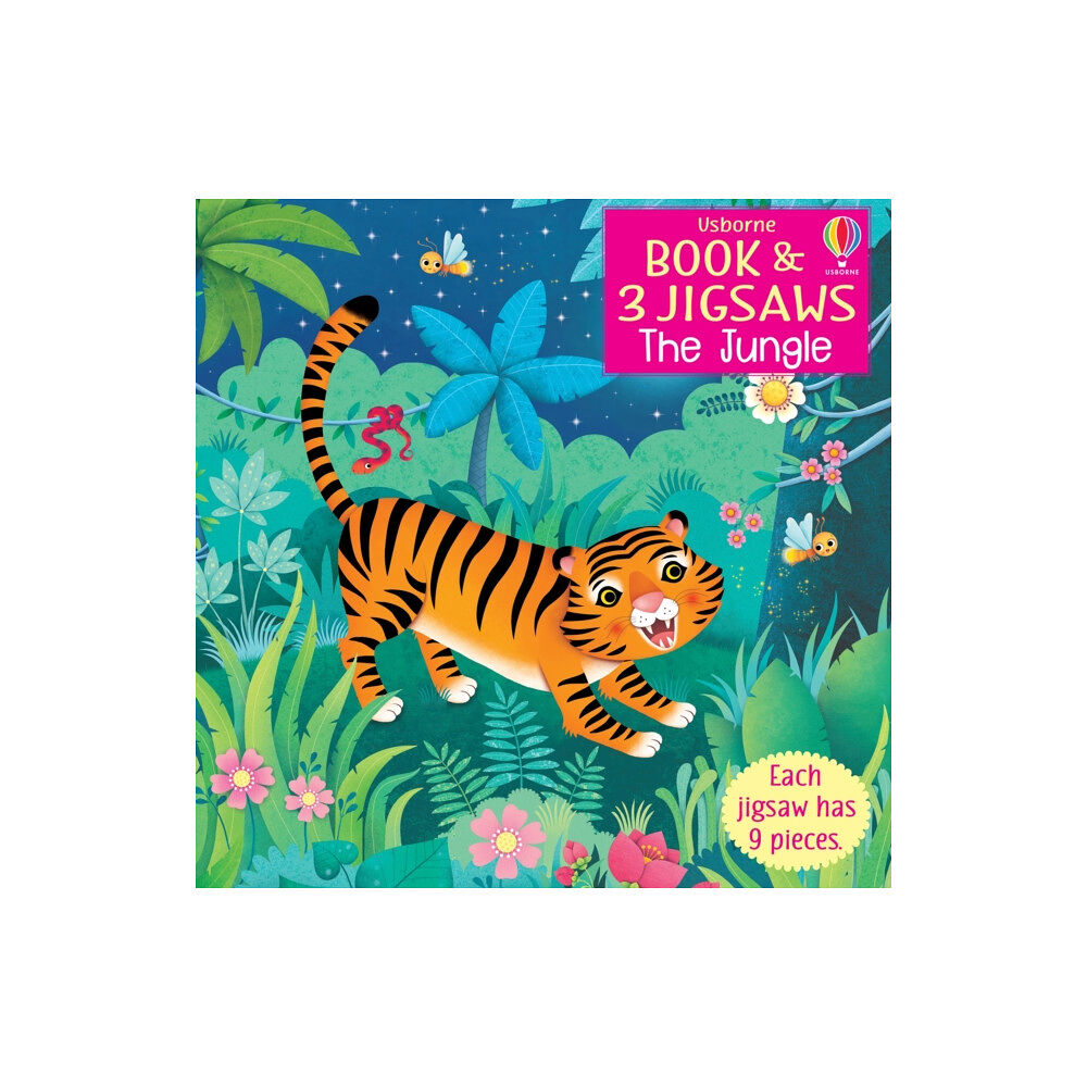 Usborne Publishing Ltd Usborne Book and 3 Jigsaws: The Jungle (bok, board book, eng)