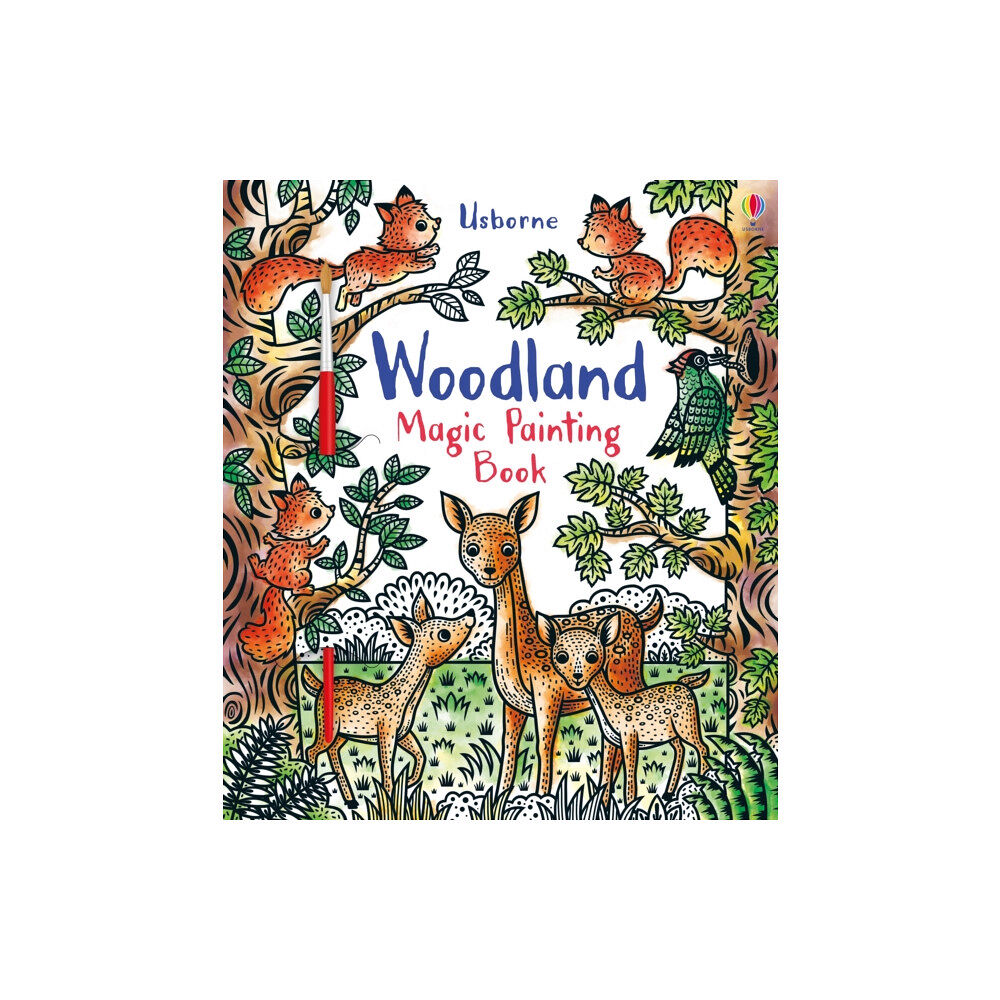 Usborne Publishing Ltd Woodland Magic Painting Book (häftad, eng)