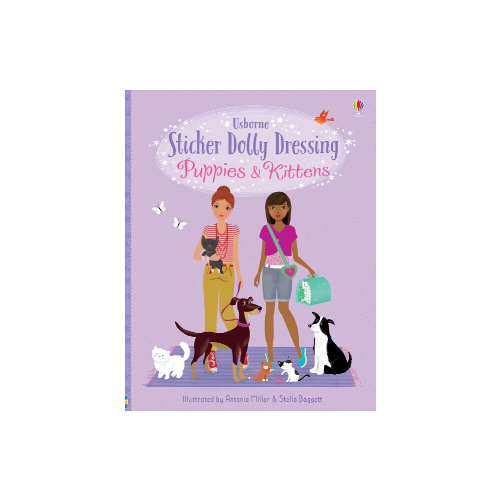 Usborne Publishing Ltd Sticker Dolly Dressing Puppies & Kittens (häftad, eng)