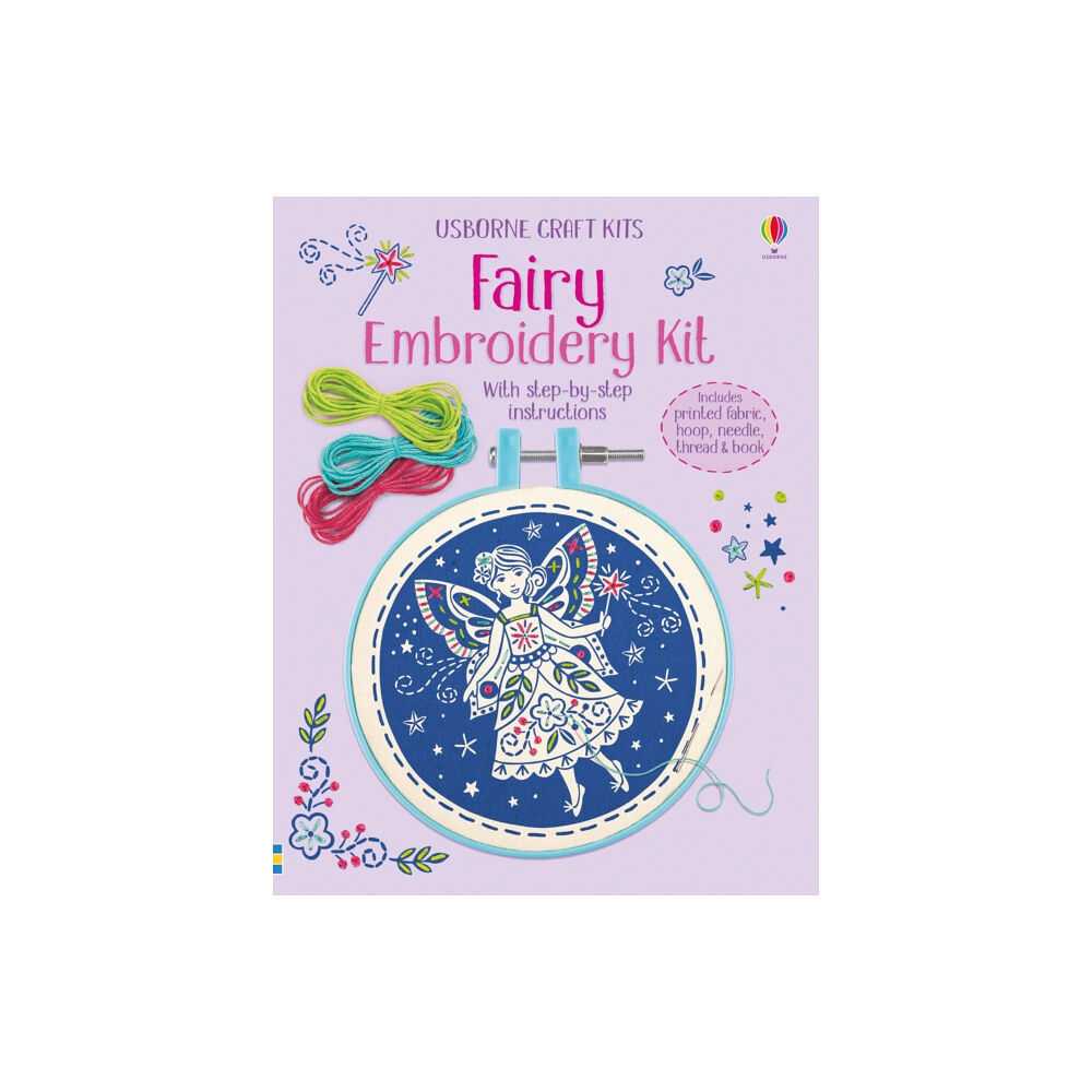 Usborne Publishing Ltd Embroidery Kit: Fairy (häftad, eng)