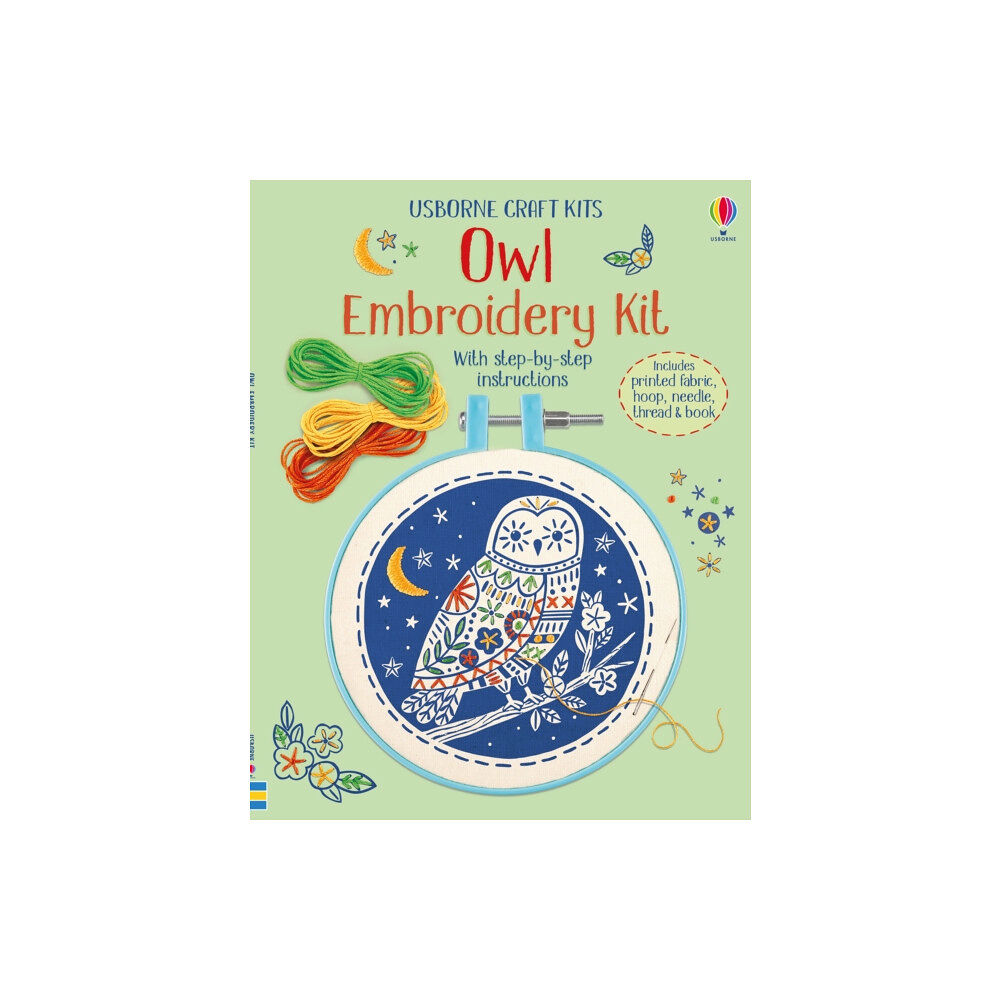 Usborne Publishing Ltd Embroidery Kit: Owl (häftad, eng)