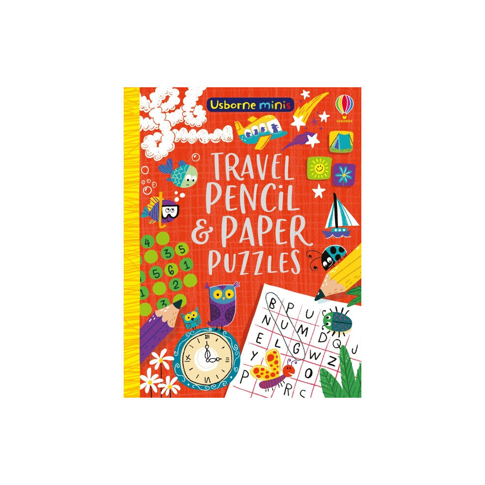 Usborne Publishing Ltd Travel Pencil and Paper Puzzles (häftad, eng)