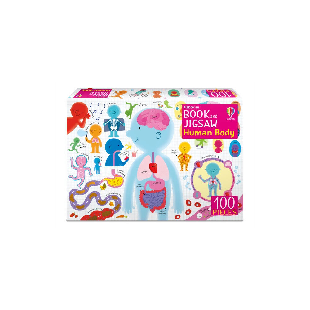 Usborne Publishing Ltd Usborne Book and Jigsaw Human Body (häftad, eng)