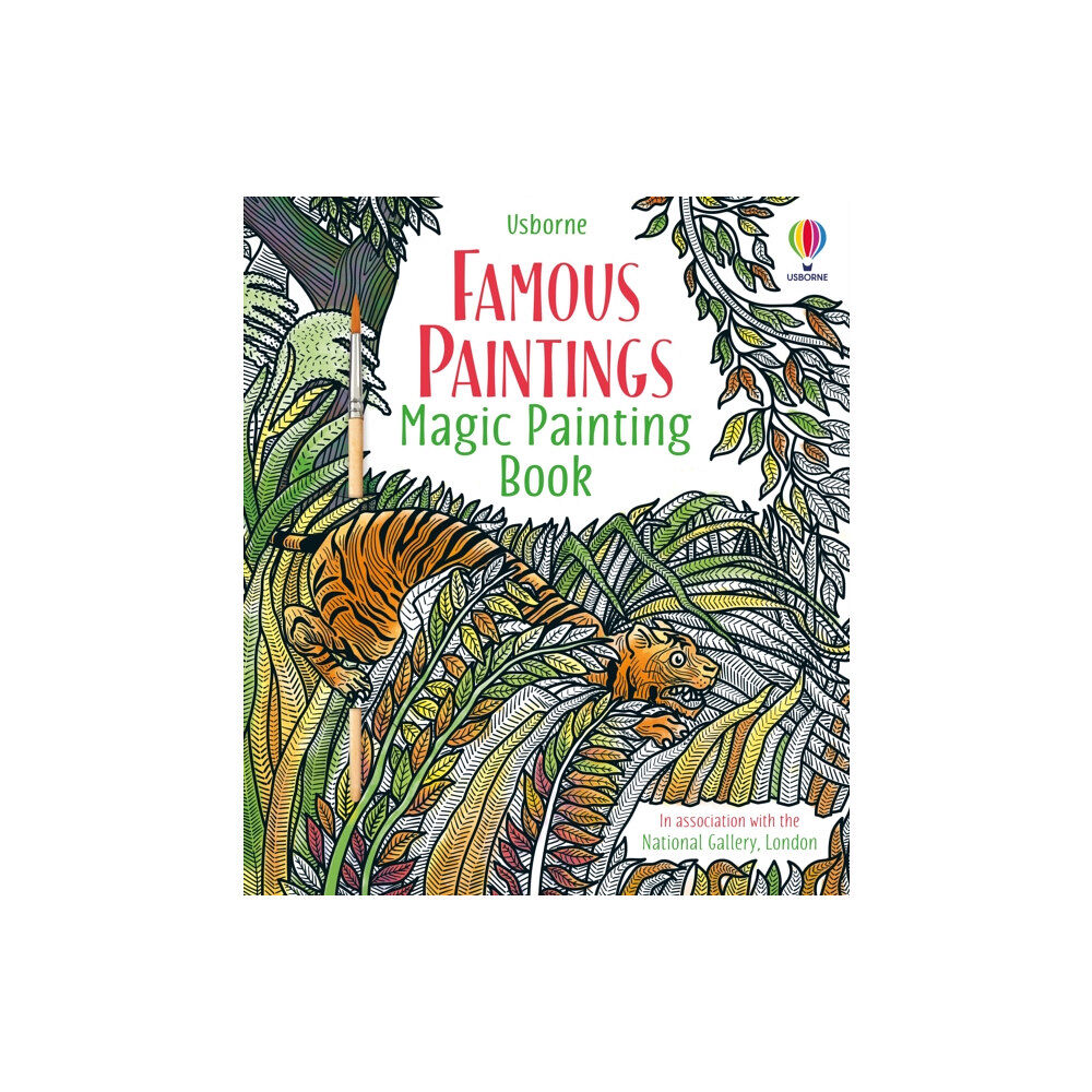 Usborne Publishing Ltd Famous Paintings Magic Painting Book (häftad, eng)