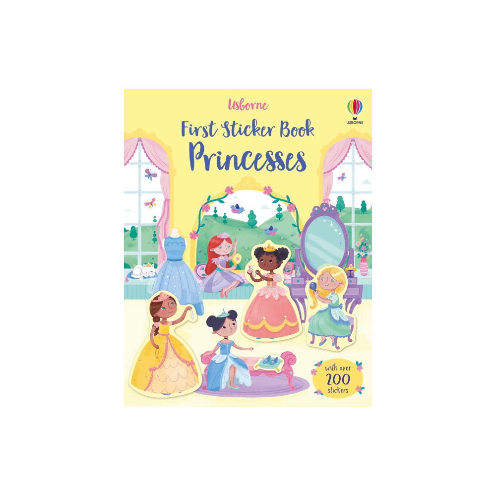 Usborne Publishing Ltd First Sticker Book Princesses (häftad, eng)