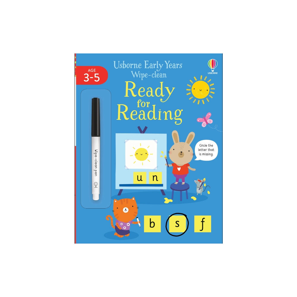 Usborne Publishing Ltd Early Years Wipe-Clean Ready for Reading (häftad, eng)