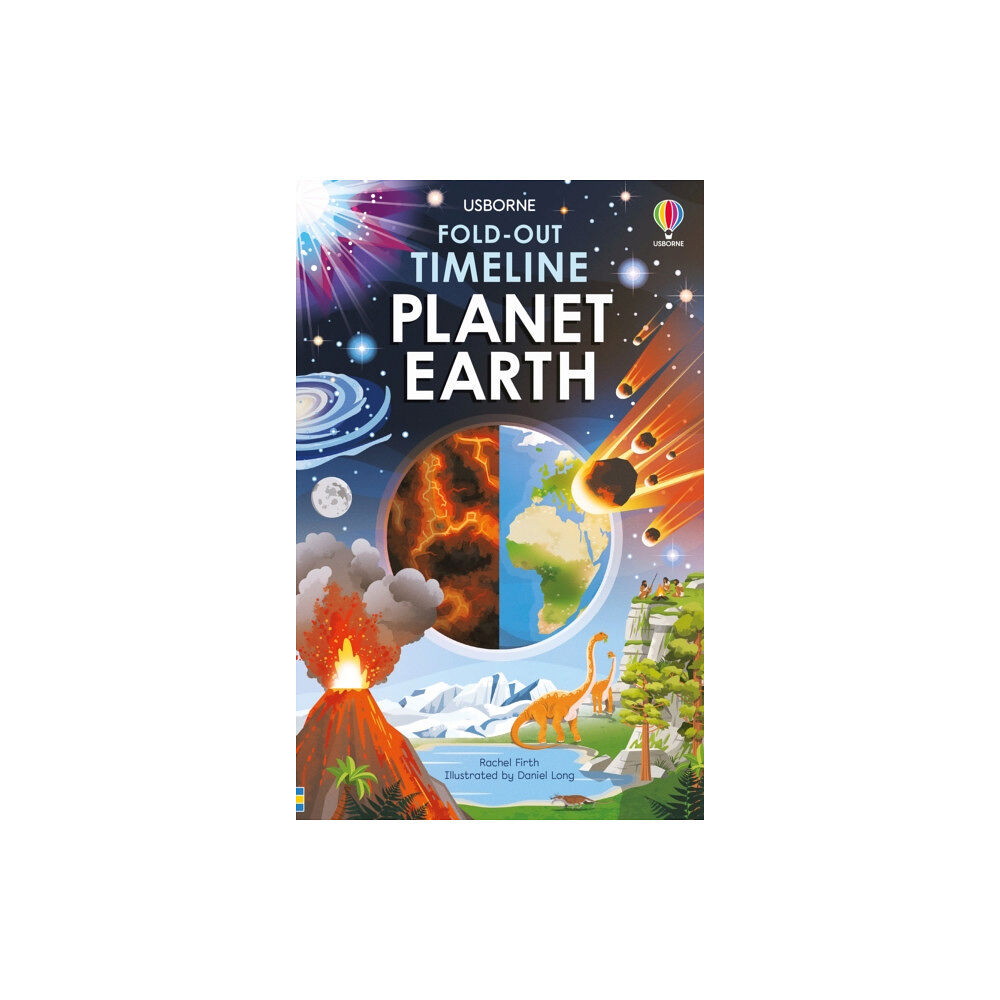 Usborne Publishing Ltd Fold-Out Timeline of Planet Earth (inbunden, eng)