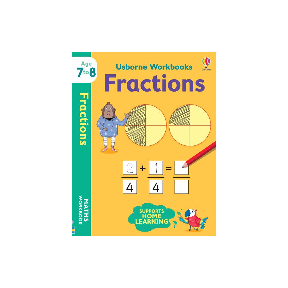 Usborne Publishing Ltd Usborne Workbooks Fractions 7-8 (häftad, eng)