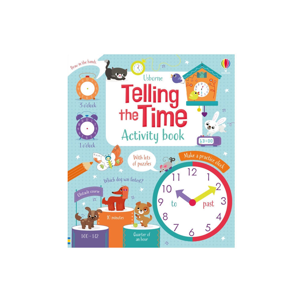 Usborne Publishing Ltd Telling the Time Activity Book (häftad, eng)