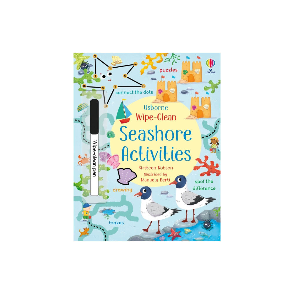 Usborne Publishing Ltd Wipe-Clean Seashore Activities (häftad, eng)