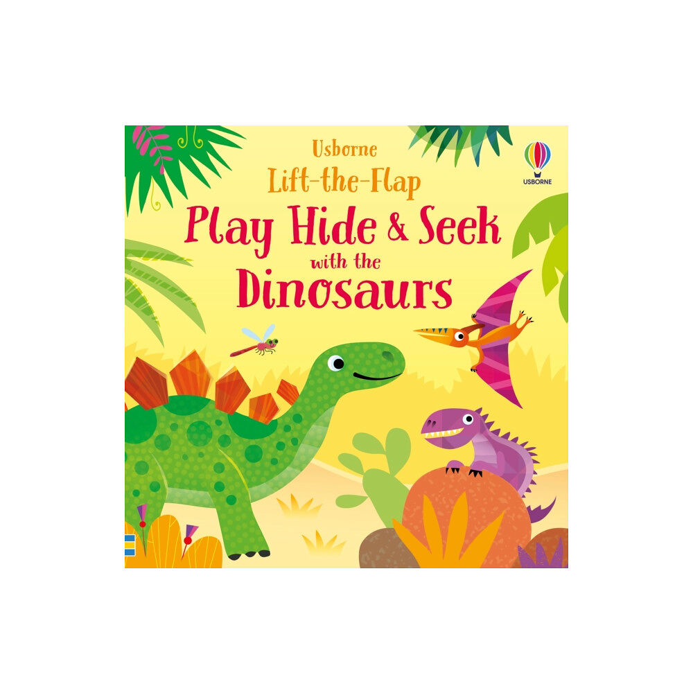 Usborne Publishing Ltd Play Hide & Seek with the Dinosaurs (bok, board book, eng)