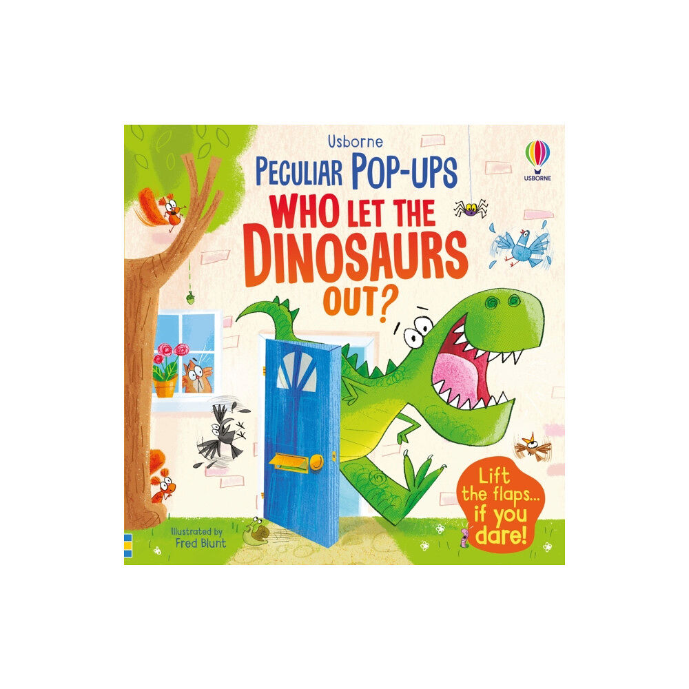 Usborne Publishing Ltd Who Let The Dinosaurs Out? (bok, board book, eng)