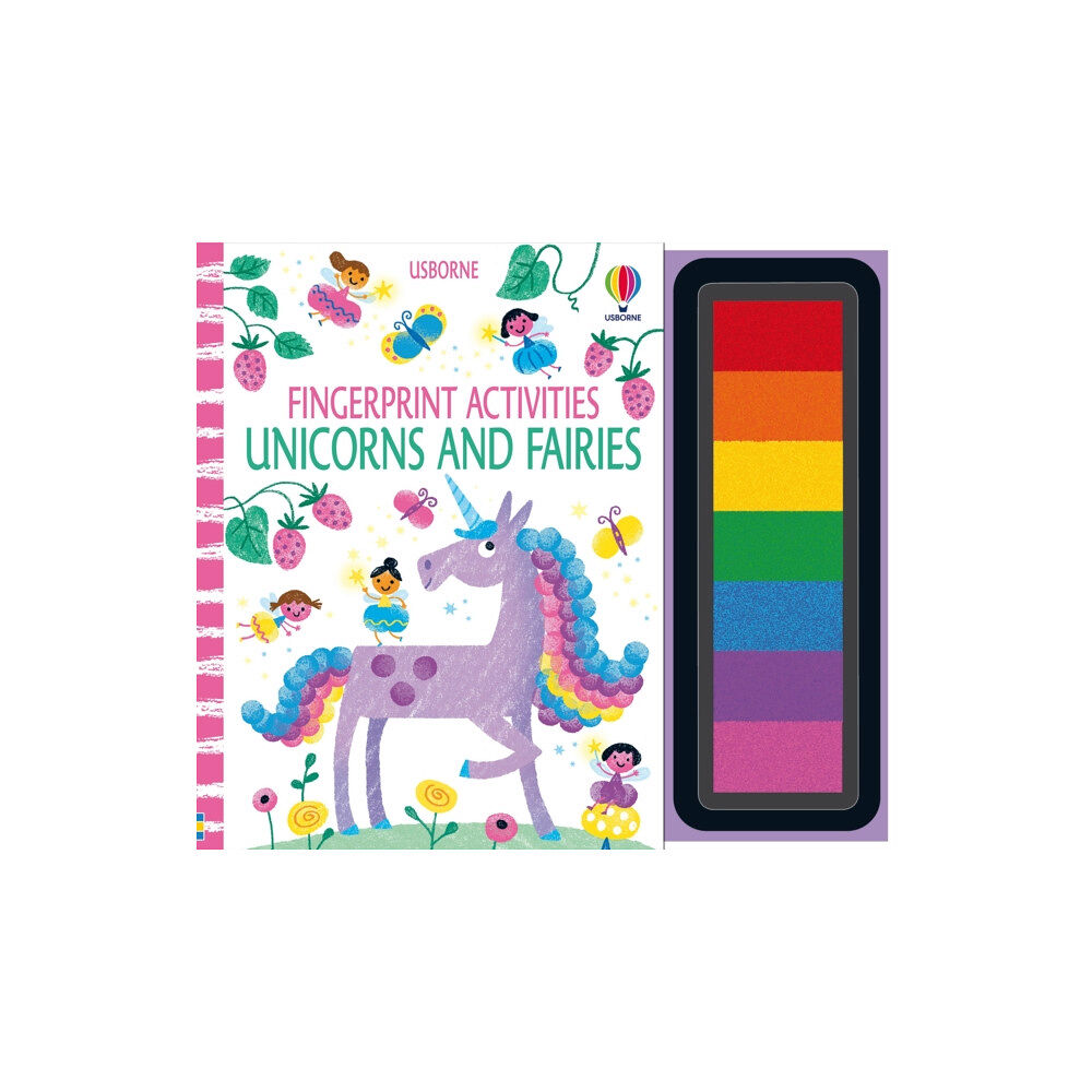 Usborne Publishing Ltd Fingerprint Activities Unicorns and Fairies (bok, spiral, eng)