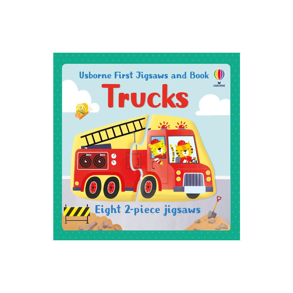 Usborne Publishing Ltd Usborne First Jigsaws and Book: Trucks (häftad, eng)