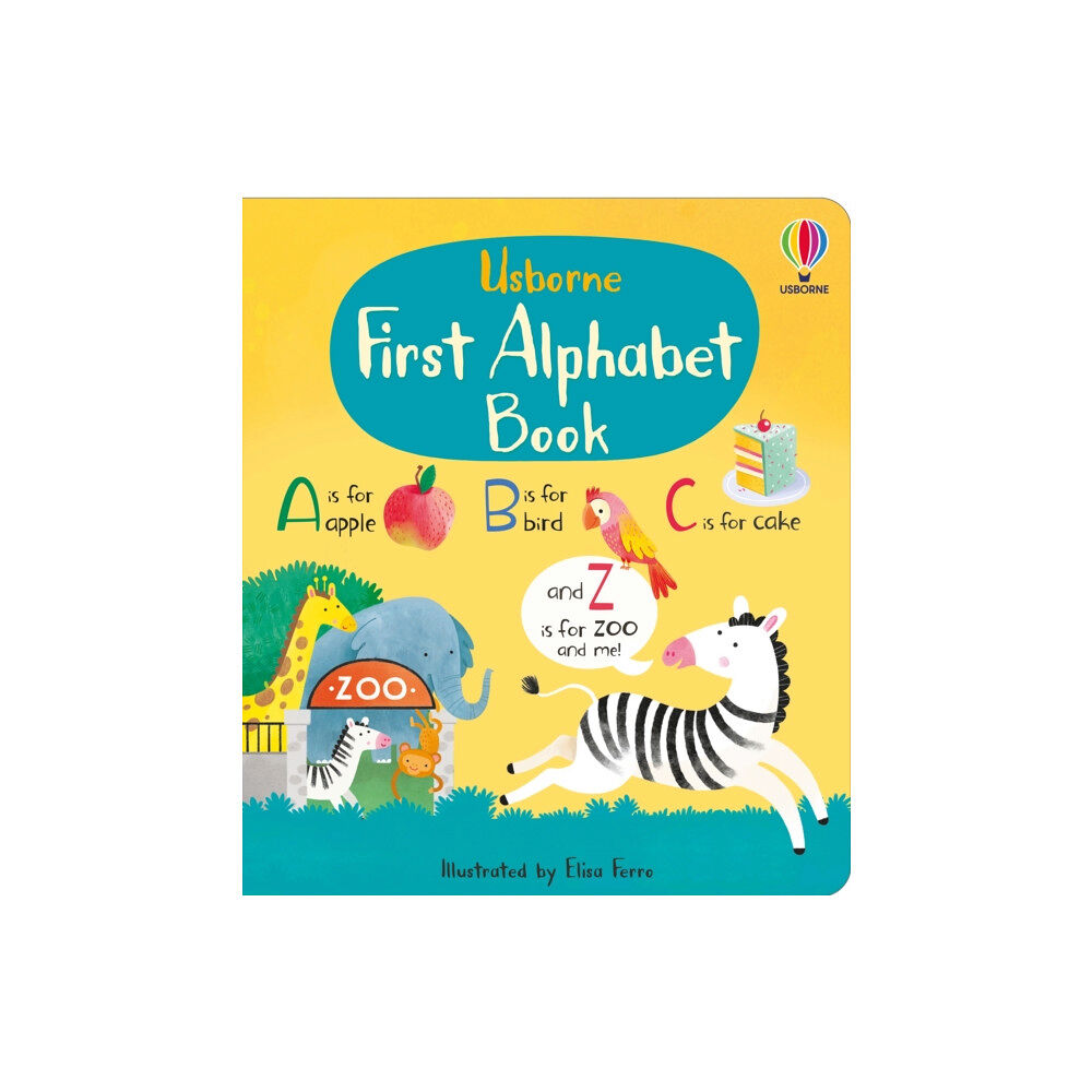 Usborne Publishing Ltd First Alphabet Book (bok, board book, eng)