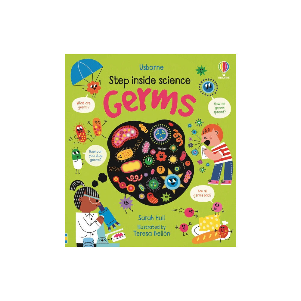 Usborne Publishing Ltd Step inside Science: Germs (bok, board book, eng)