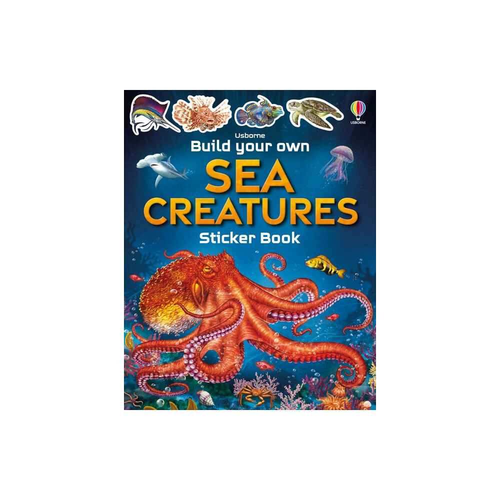 Usborne Publishing Ltd Build Your Own Sea Creatures (häftad, eng)