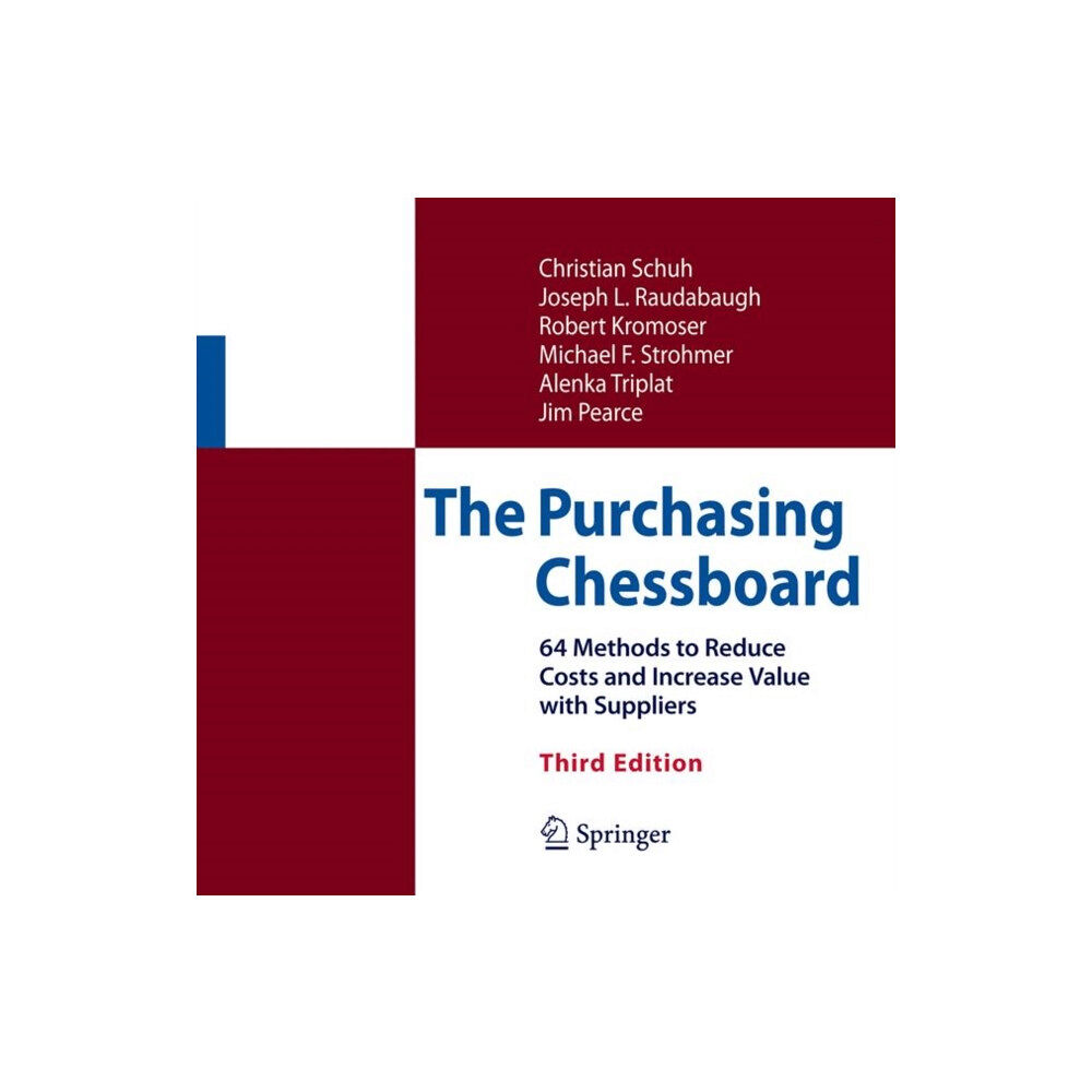 Springer-Verlag New York Inc. The Purchasing Chessboard (inbunden, eng)