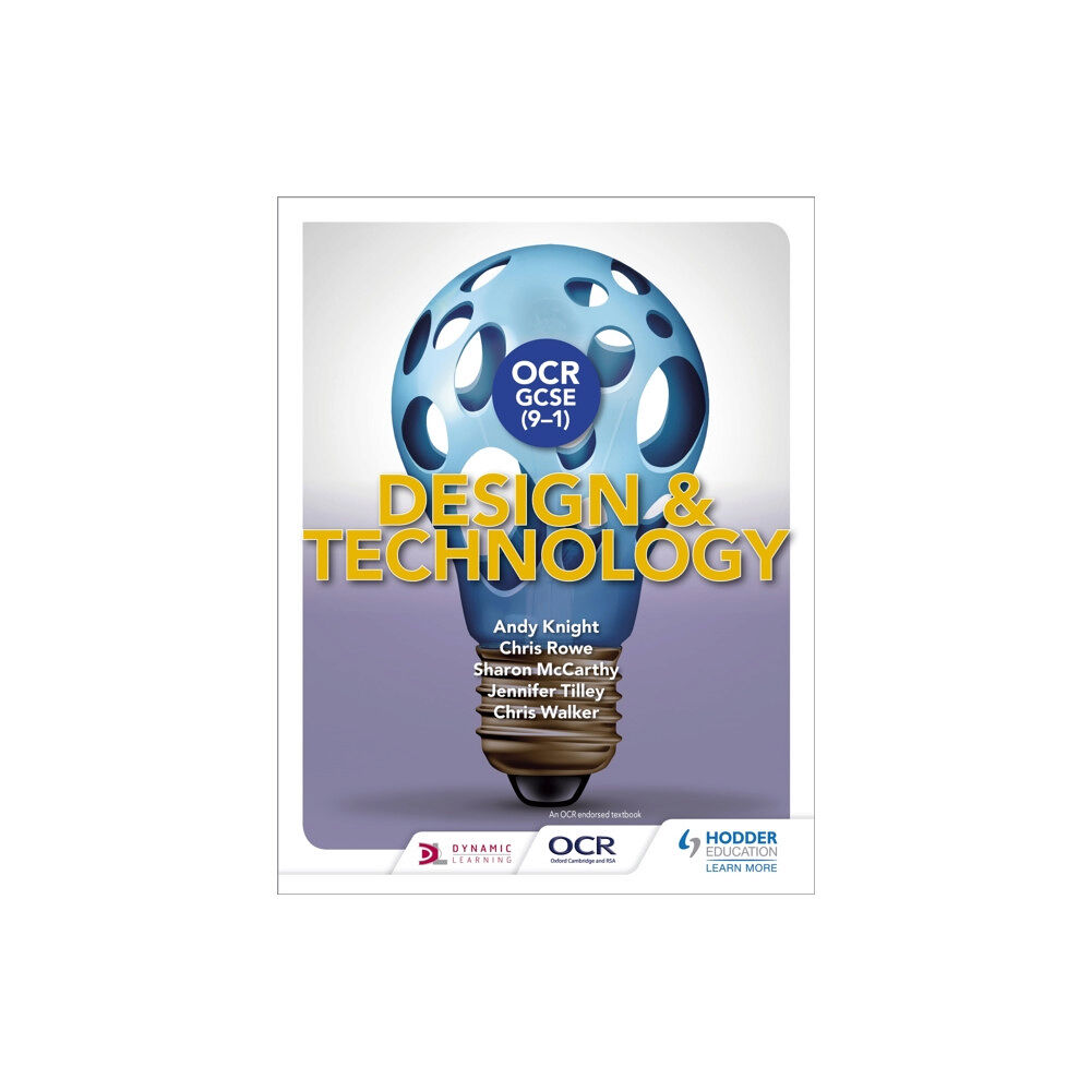 Hodder Education OCR GCSE (9-1) Design and Technology (häftad, eng)