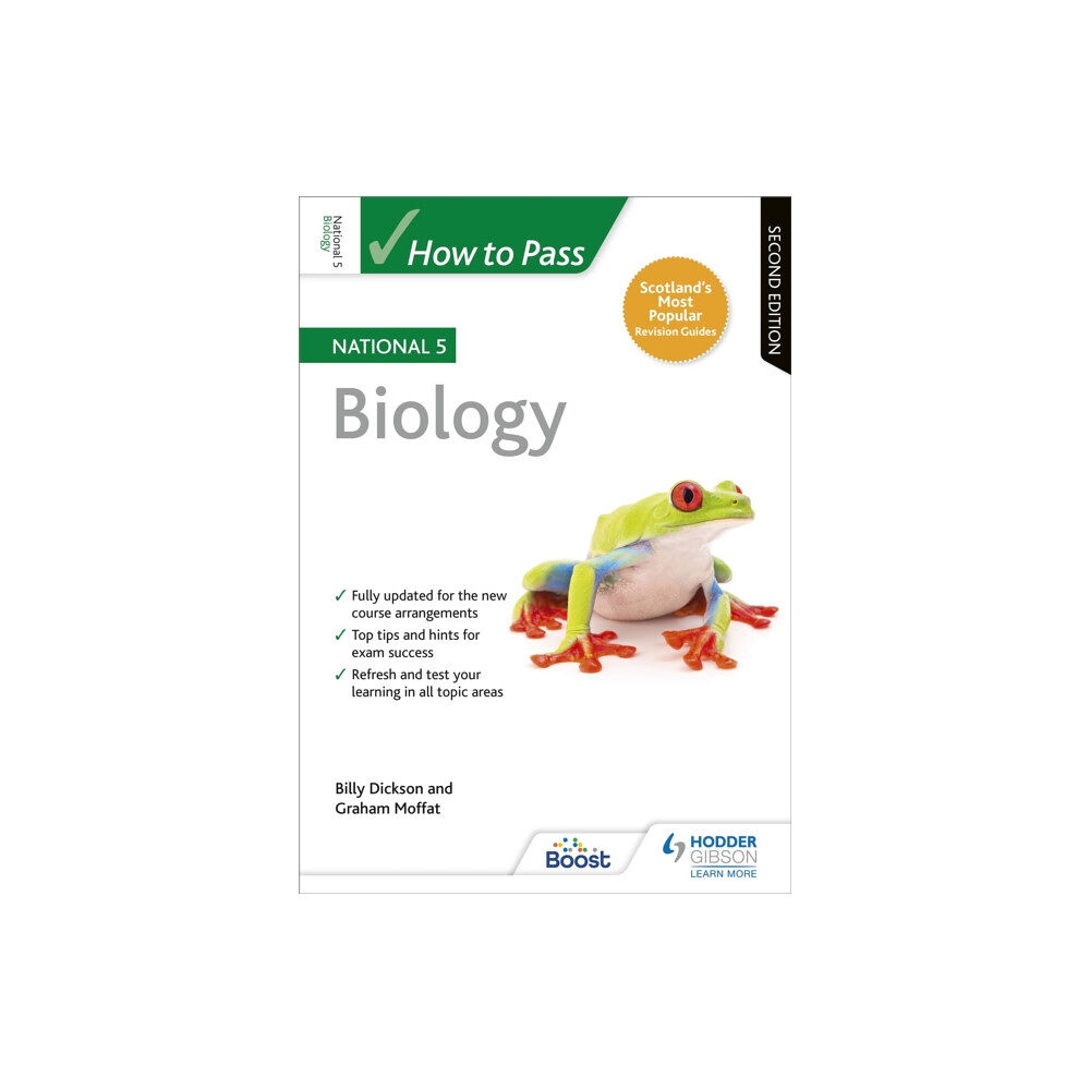 Hodder Education How to Pass National 5 Biology, Second Edition (häftad, eng)