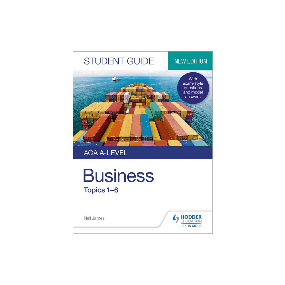 Hodder Education AQA A-level Business Student Guide 1: Topics 1–6 (häftad, eng)