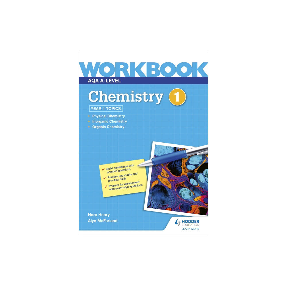 Hodder Education AQA A-level Chemistry Workbook 1 (häftad, eng)