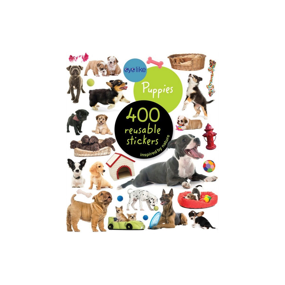 Workman Publishing Eyelike Stickers: Puppies (häftad, eng)