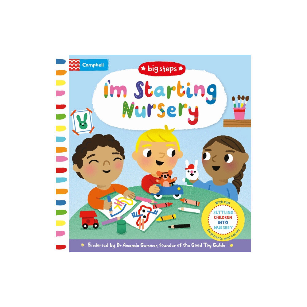 Pan Macmillan I'm Starting Nursery (bok, board book, eng)