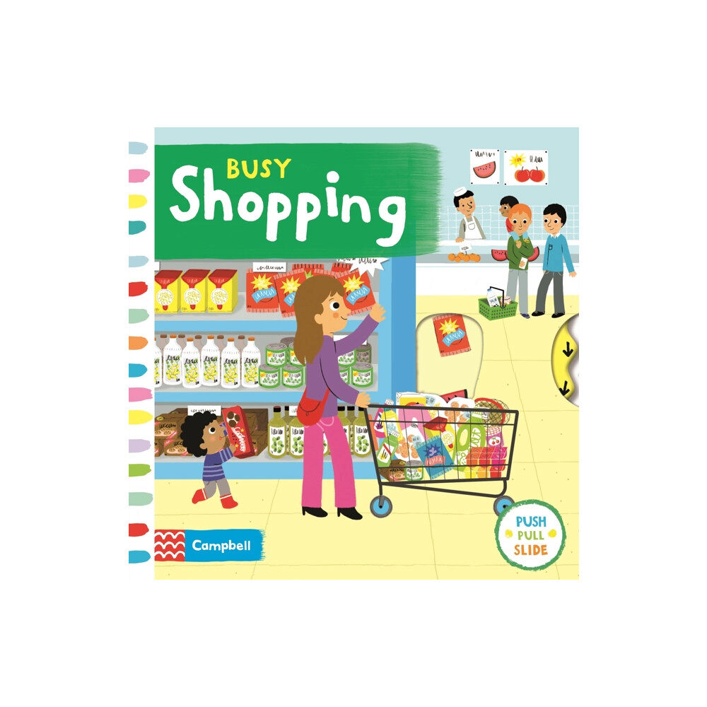 Pan Macmillan Busy Shopping (bok, board book, eng)