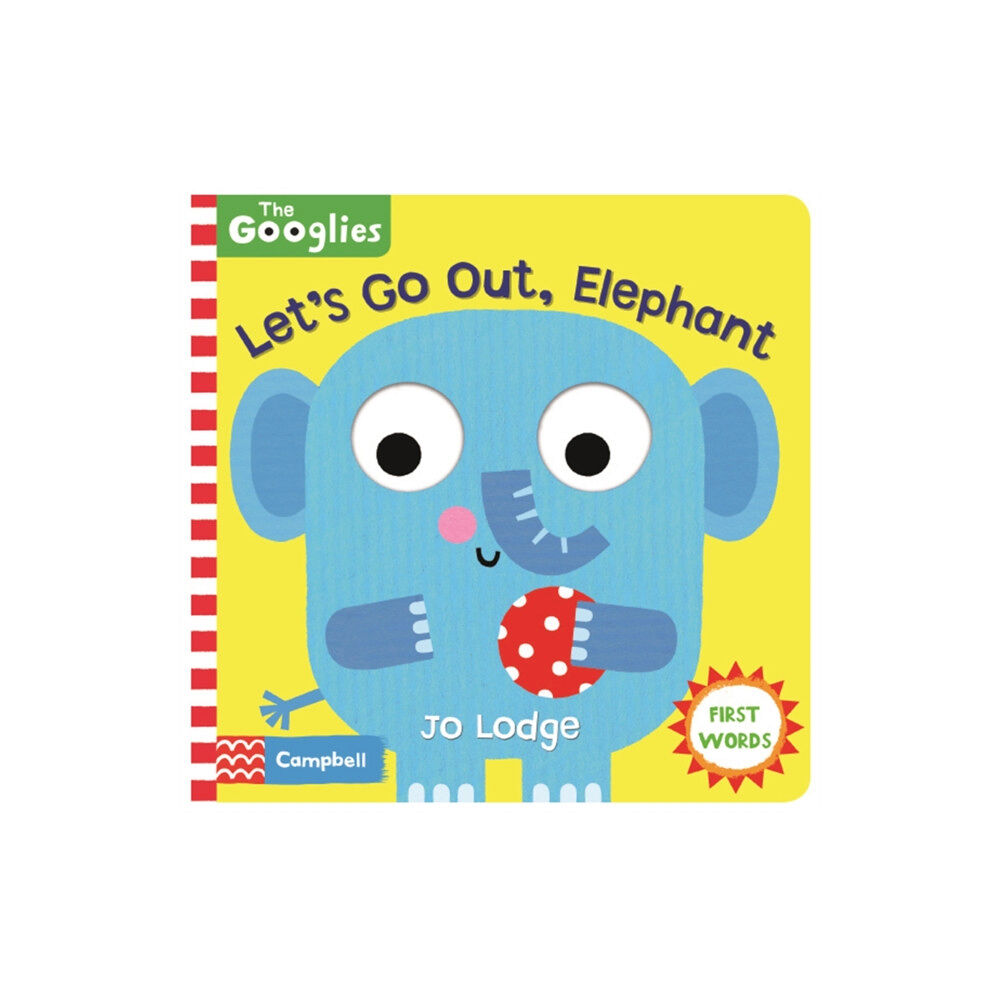 Pan Macmillan Let's Go Out, Elephant (bok, board book, eng)