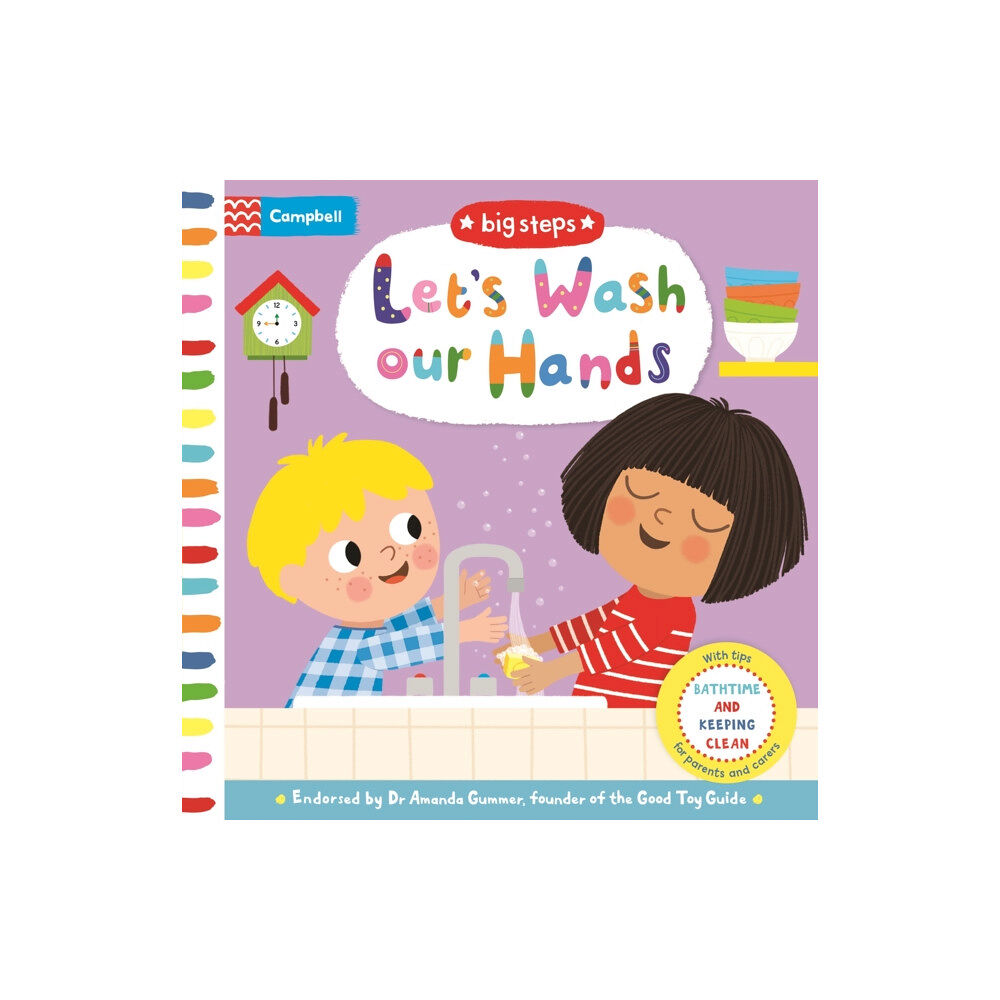 Pan Macmillan Let's Wash Our Hands (bok, board book, eng)