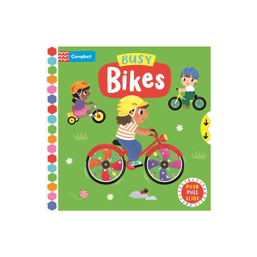 Pan Macmillan Busy Bikes (bok, board book, eng)