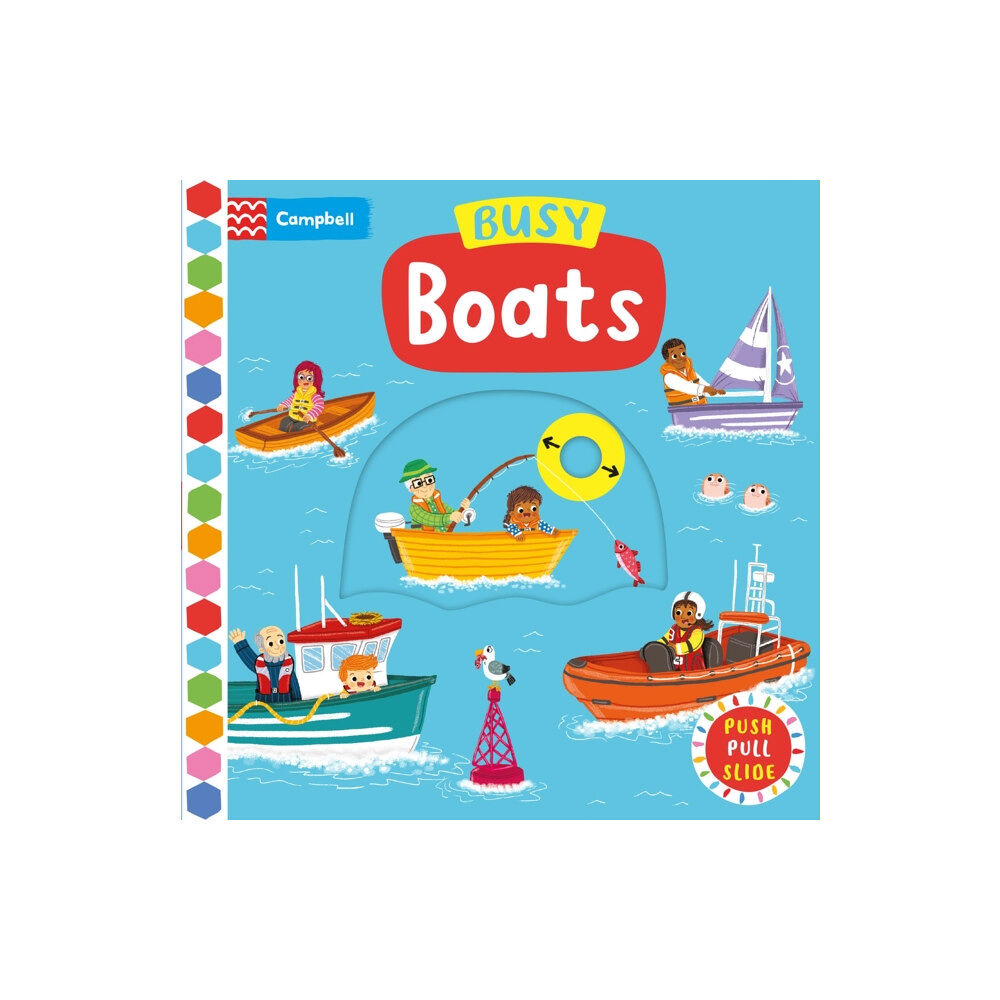 Pan Macmillan Busy Boats (bok, board book, eng)