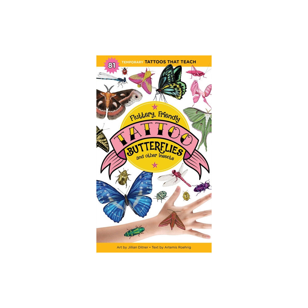 Workman Publishing Fluttery, Friendly Tattoo Butterflies and Other Insects (häftad, eng)