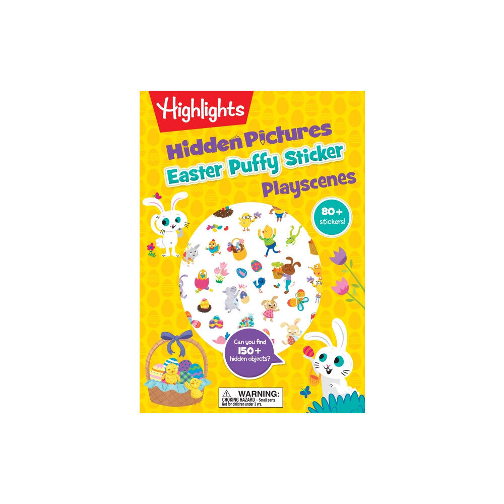 Astra Publishing House Easter Hidden Pictures Puffy Sticker Playscenes (häftad, eng)