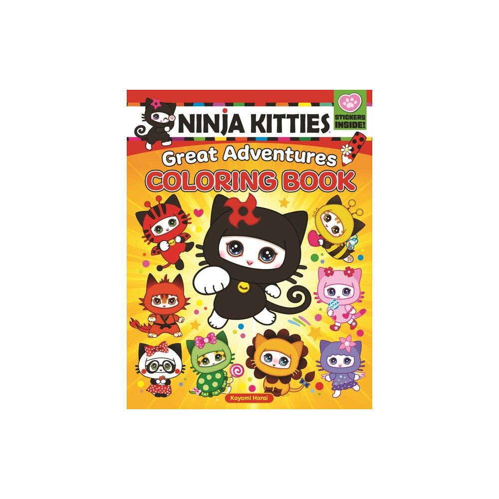 Fox Chapel Publishing Ninja Kitties Great Adventures Coloring Book (häftad, eng)