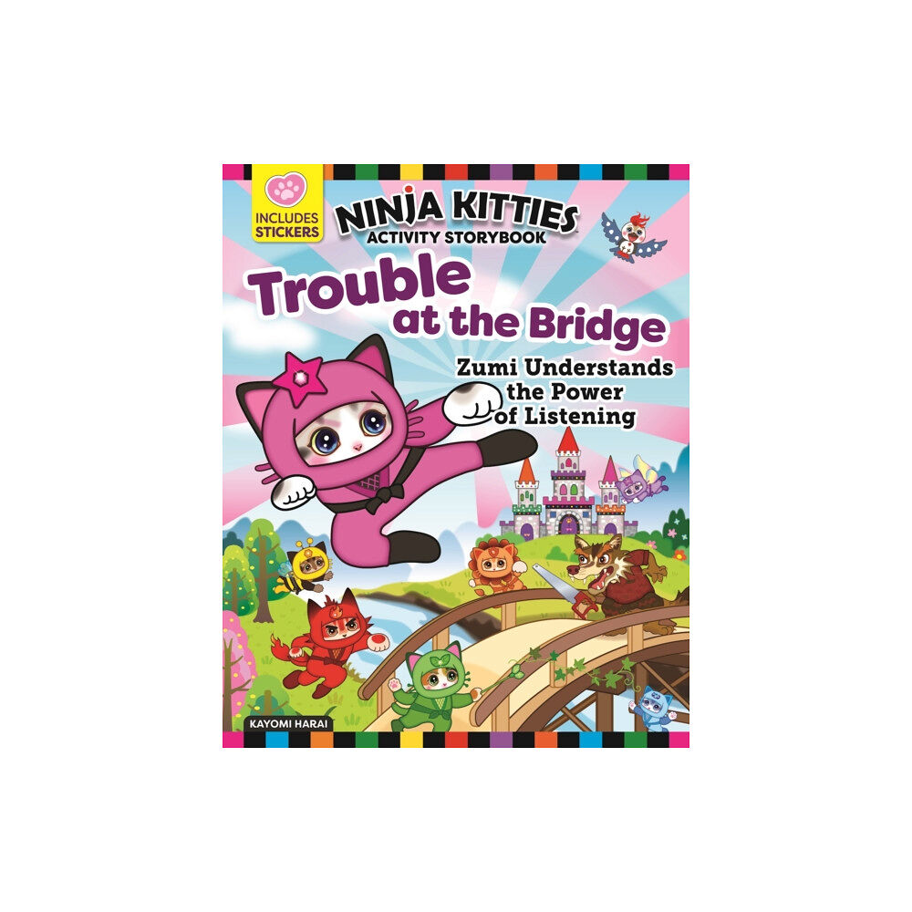 Fox Chapel Publishing Ninja Kitties Trouble at the Bridge Activity Storybook (häftad, eng)