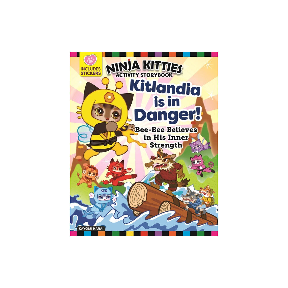 Fox Chapel Publishing Ninja Kitties Kitlandia is in Danger! Activity Storybook (häftad, eng)