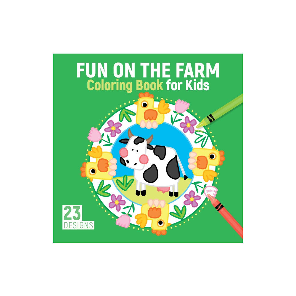 Fox Chapel Publishing Fun on the Farm Coloring Book for Kids (häftad, eng)