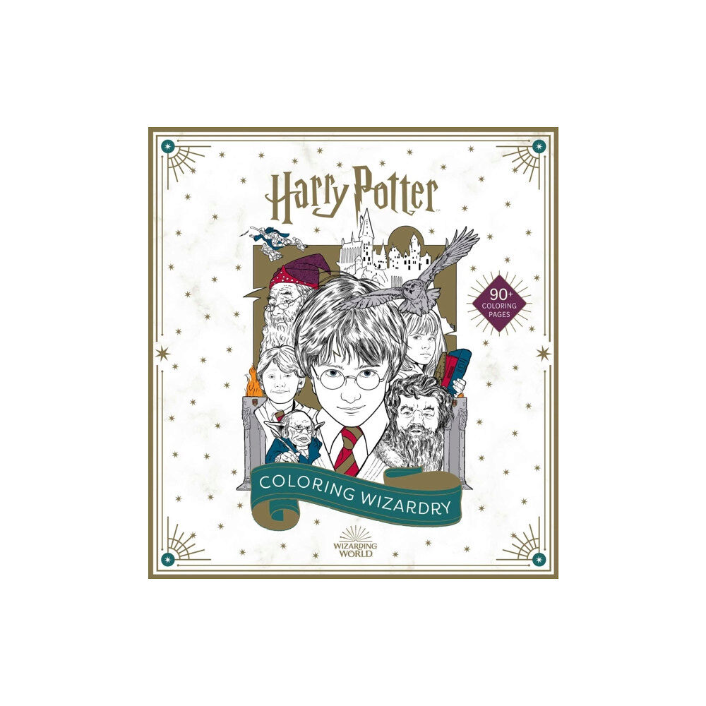 Insight Editions Harry Potter: Coloring Wizardry (häftad, eng)