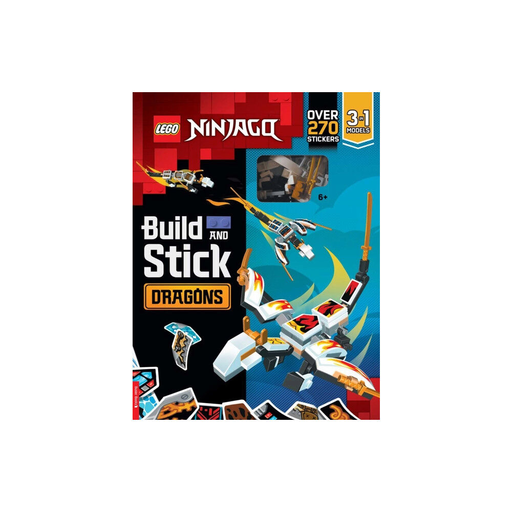 Michael O'Mara Books Ltd LEGO® NINJAGO® Build and Stick: Dragons (inbunden, eng)