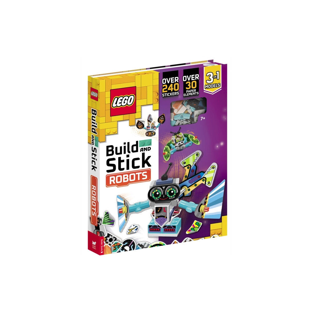 Michael O'Mara Books Ltd LEGO® Books: Build and Stick: Robots (inbunden, eng)