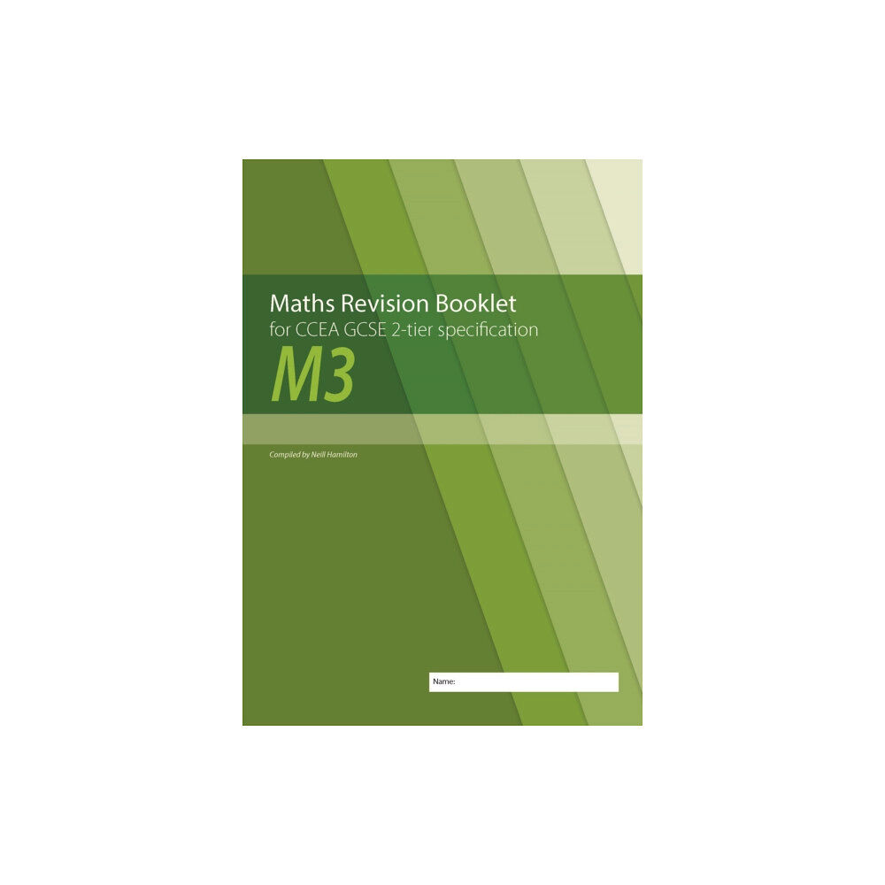 Colourpoint Creative Ltd Maths Revision Booklet M3 for CCEA GCSE 2-tier Specification (häftad, eng)