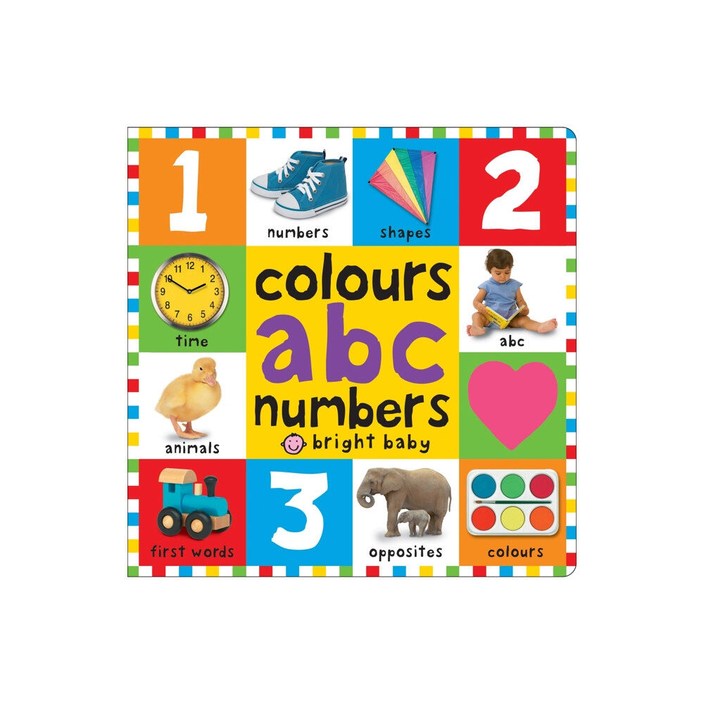 Priddy Books Colours ABC Numbers (inbunden, eng)