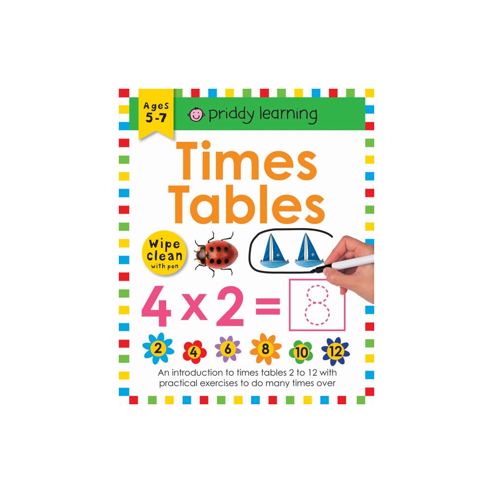 Priddy Books Times Tables (bok, spiral, eng)