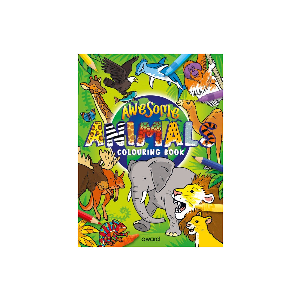 Award Publications Ltd Awesome Animals Colouring Book (häftad, eng)