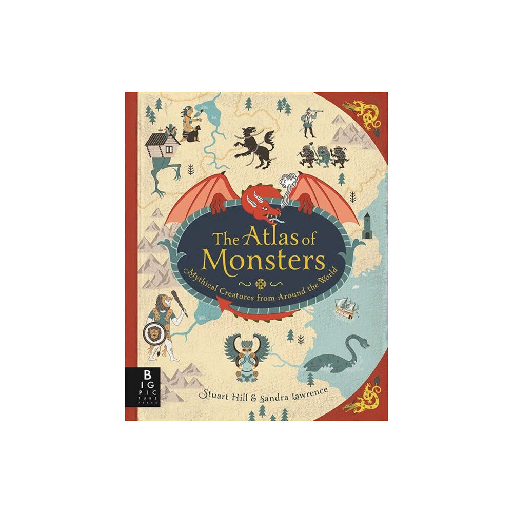 Templar Publishing The Atlas of Monsters (inbunden, eng)